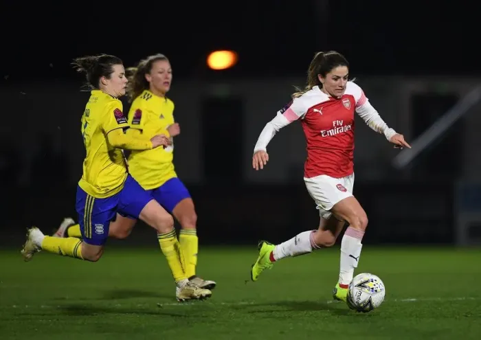 Framed Print : Clash of Stars: Van de Donk vs. Ladd in FA WSL Continental Tyres Cup Match
