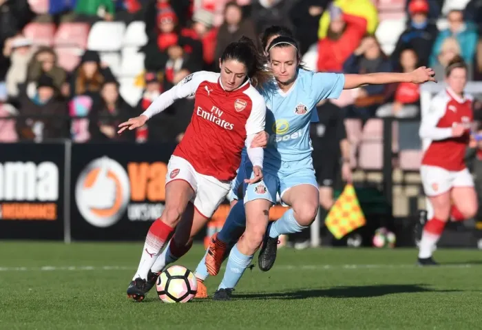 Framed Print : Clash of Stars: Van de Donk vs. Lipka - Arsenal Women's WSL Showdown Framed Print : Clash of Stars: Van de Donk vs. Lipka - Arsenal Women's WSL Showdown
