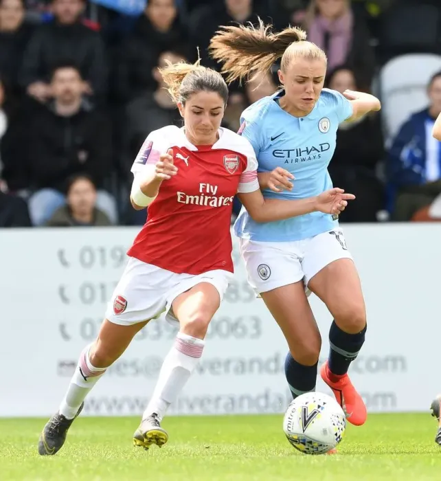 Framed Print : Clash of Stars: Van de Donk vs. Stanway in Arsenal Women vs. Manchester City Women Showdown Framed Print : Clash of Stars: Van de Donk vs. Stanway in Arsenal Women vs. Manchester City Women Showdown