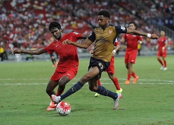 Clash of the Strikers: Akpom vs Mohana at the Barclays Asia Trophy