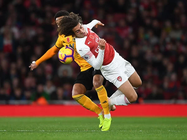 Clash of Styles: Guendouzi vs. Costa - Arsenal vs. Wolverhampton Wanderers, Premier League