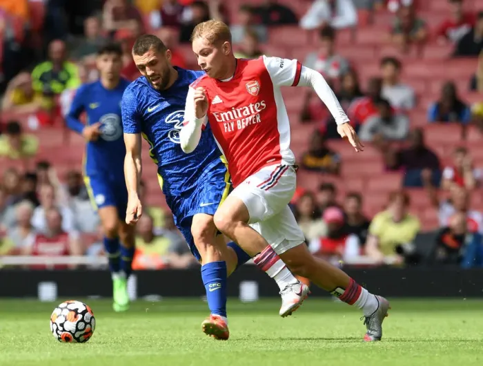 Framed Print : Clash of Talents: Emile Smith Rowe vs. Mateo Kovacic - Arsenal vs. Chelsea Showdown Framed Print : Clash of Talents: Emile Smith Rowe vs. Mateo Kovacic - Arsenal vs. Chelsea Showdown