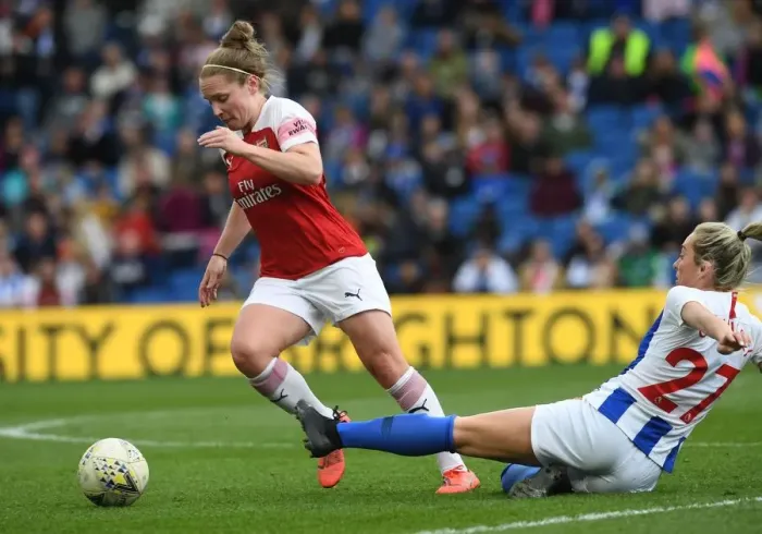 Framed Print : Clash of Talents: Kim Little vs. Megan Connolly in FA WSL Showdown