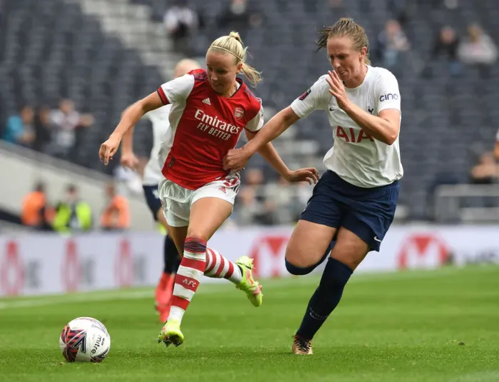 Framed Print : Clash of Talents: Mead vs Harrop in the MIND Series - Arsenal Women vs Tottenham Hotspur Women Framed Print : Clash of Talents: Mead vs Harrop in the MIND Series - Arsenal Women vs Tottenham Hotspur Women