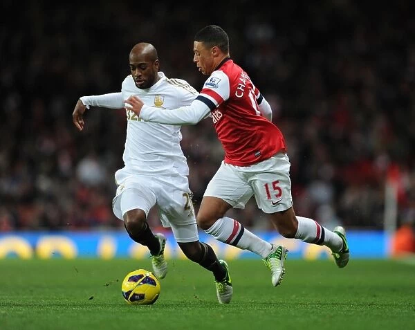 Clash of Talents: Oxlade-Chamberlain vs. Tiendalli - Arsenal vs. Swansea, 2012