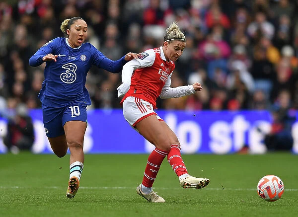 Clash of Titans: Arsenal vs. Chelsea - FA Women's League Cup Final: Steph Catley vs. Lauren James