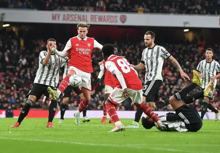 Framed Print : Clash of Titans: Arsenal vs Juventus - Battle at Emirates Stadium Framed Print : Clash of Titans: Arsenal vs Juventus - Battle at Emirates Stadium