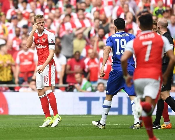 Clash of Titans: Arsenal's Rob Holding vs. Chelsea's Diego Costa - The Emirates FA Cup Final