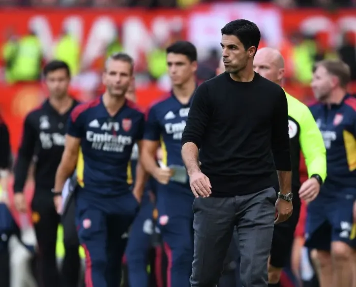 Framed Print : Clash of Titans: Arteta vs. Ten Hag - Arsenal vs. Manchester United (2022-23) Old Trafford Showdown Framed Print : Clash of Titans: Arteta vs. Ten Hag - Arsenal vs. Manchester United (2022-23) Old Trafford Showdown