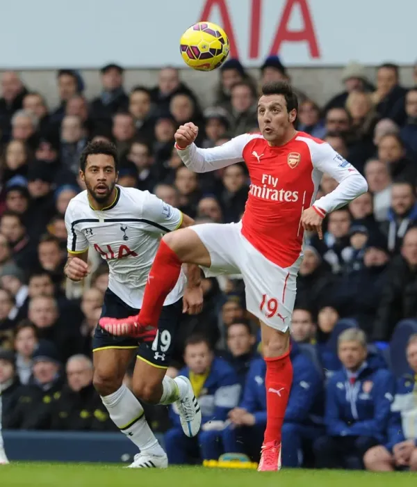 Framed Print : Clash of Titans: Cazorla vs. Dembele - Tottenham vs. Arsenal, Premier League 2014-15 Framed Print : Clash of Titans: Cazorla vs. Dembele - Tottenham vs. Arsenal, Premier League 2014-15