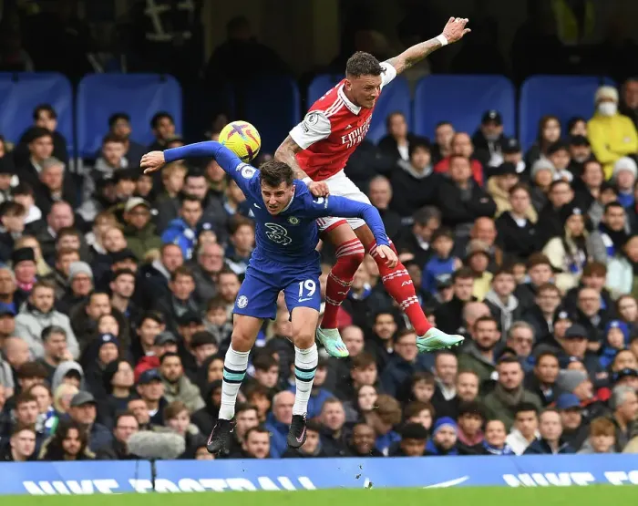 Framed Print : Clash of Titans: Chelsea vs. Arsenal - Premier League Showdown (November 2022)