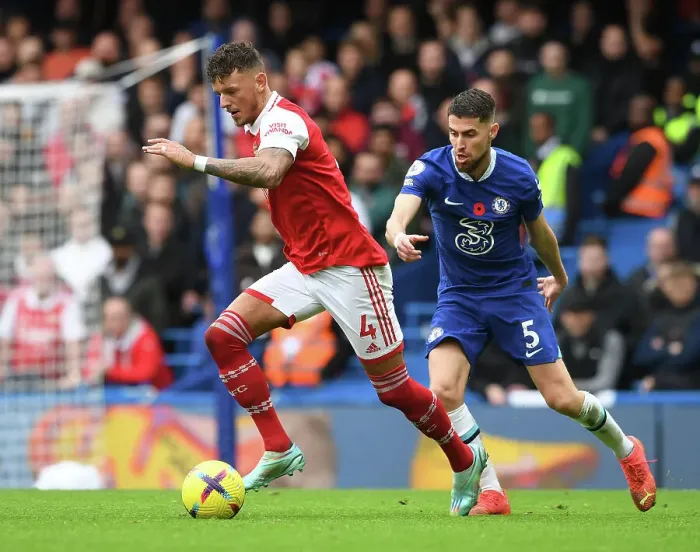Framed Print : Clash of Titans: Chelsea vs. Arsenal - Premier League Showdown (November 2022)