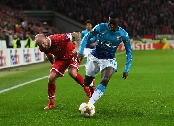 Clash of Titans: Eddie Nketiah vs. Konstantin Rausch - Arsenal vs. FC Koln, Europa League 2017-18