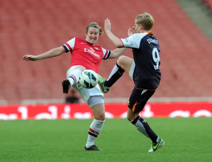 Framed Print : Clash of Titans: Grant vs. Dowie - Arsenal vs. Liverpool FA WSL Showdown Framed Print : Clash of Titans: Grant vs. Dowie - Arsenal vs. Liverpool FA WSL Showdown