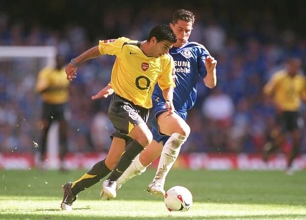 Clash of Titans: Jose Reyes vs. Asier Del Horno - Arsenal vs. Chelsea FA Community Shield Showdown, 2005