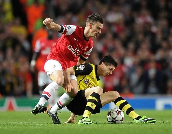 Clash of Titans: Koscielny vs. Lewandowski - Arsenal vs. Borussia Dortmund, UEFA Champions League