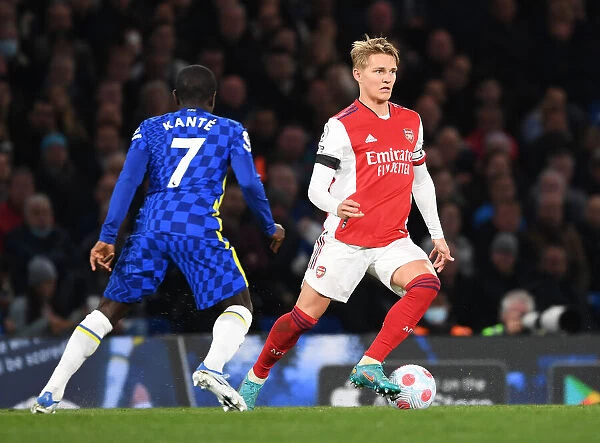 Clash of Titans: Martin Odegaard vs. N'Golo Kante - Chelsea vs. Arsenal, Premier League 2021-22