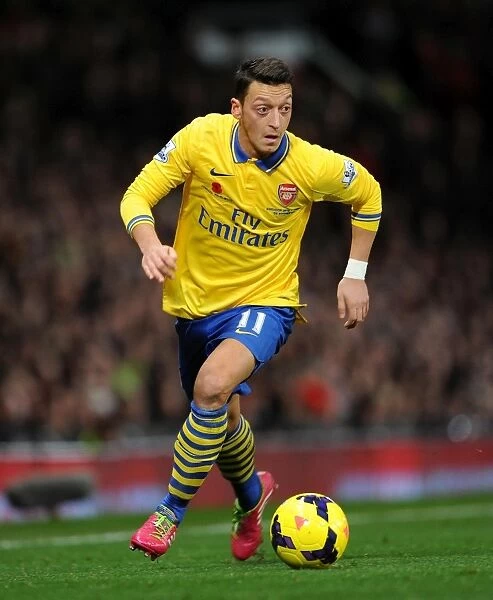 Clash of the Titans: Mesut Ozil Goes Head-to-Head with Manchester United (2013-14)