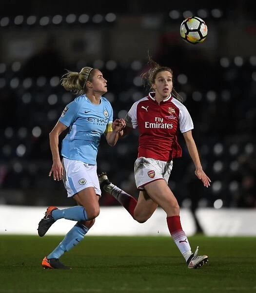 Clash of Titans: Miedema vs. Houghton in the FA Women's Continental Cup Final