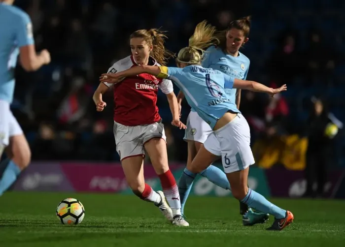 Framed Print : Clash of the Titans: Miedema vs. Houghton - FA Women's Continental Cup Final Showdown