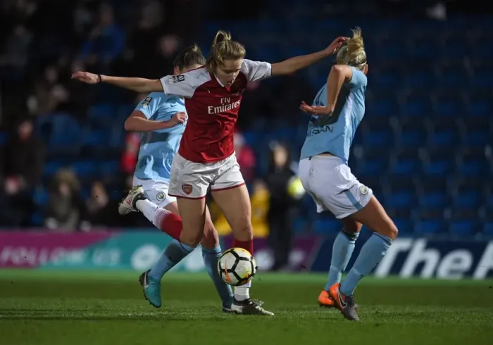 Framed Print : Clash of the Titans: Miedema vs. Houghton - FA Women's Continental Cup Final Showdown