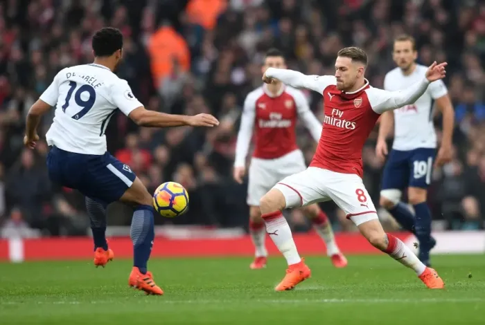 Framed Print : Clash of the Titans: Ramsey vs. Dembele - Arsenal vs. Tottenham Rivalry Framed Print : Clash of the Titans: Ramsey vs. Dembele - Arsenal vs. Tottenham Rivalry