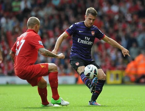 Clash of Titans: Ramsey vs. Skrtel - Liverpool vs. Arsenal, Premier League 2012-13