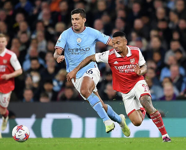 Clash of Titans: Rodri vs. Gabriel Jesus - Manchester City vs. Arsenal FC, Premier League 2022-23