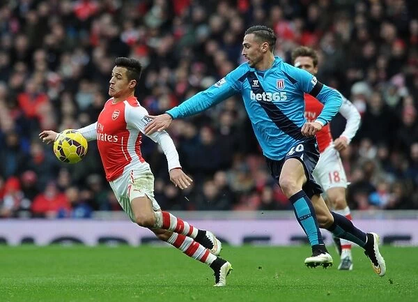 Clash of Titans: Sanchez vs. Cameron - Arsenal vs. Stoke, 2015: A Football Battle