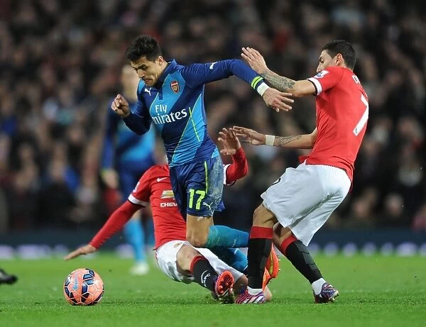 Clash of Titans: Sanchez vs. Herrera & Di Maria - Manchester United vs. Arsenal, FA Cup Quarterfinal