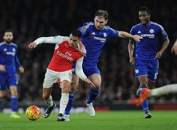 Clash of Titans: Sanchez vs. Ivanovic - Arsenal vs. Chelsea, Premier League 2015-16