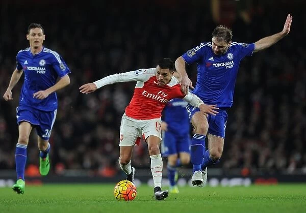 Clash of Titans: Sanchez vs Ivanovic - Arsenal vs Chelsea, Premier League 2015-16