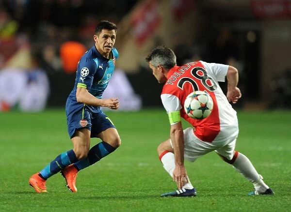 Clash of Titans: Sanchez vs. Toulalan - Monaco vs. Arsenal, UEFA Champions League Round of 16