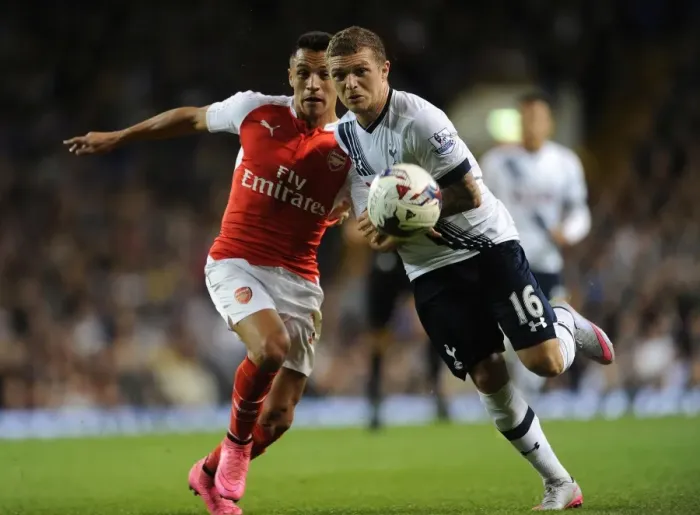 Framed Print : Clash of Titans: Sanchez vs. Trippier - The Battle of the Capital One Cup: Arsenal vs. Tottenham Framed Print : Clash of Titans: Sanchez vs. Trippier - The Battle of the Capital One Cup: Arsenal vs. Tottenham