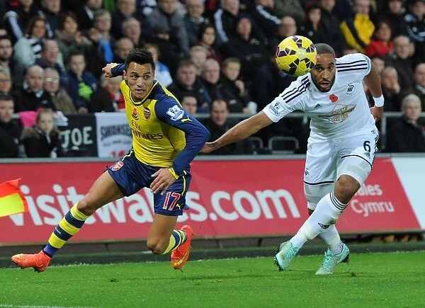 Clash of Titans: Sanchez vs. Williams - Swansea v Arsenal, 2014-15 Premier League