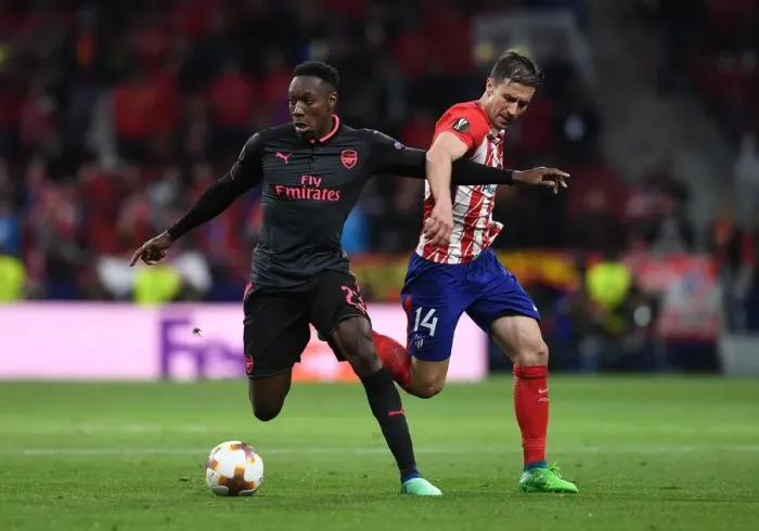 Framed Print : Clash of Titans: Welbeck vs. Gabi in the Europa League Semi-Final Showdown Framed Print : Clash of Titans: Welbeck vs. Gabi in the Europa League Semi-Final Showdown