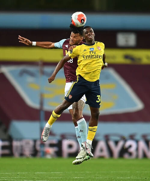 Clash at Villa Park: Nketiah vs. Mings in Premier League Showdown