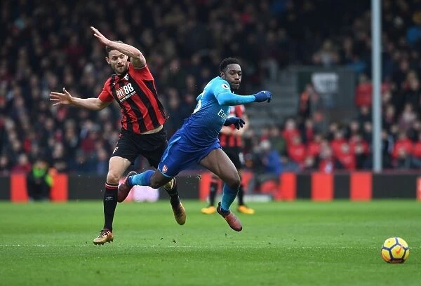 Clash at Vitality: Francis Tangles with Welbeck in AFC Bournemouth vs Arsenal Showdown