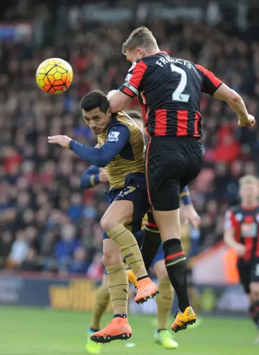 Framed Print : Clash at The Vitality: Sanchez vs. Francis - Premier League Showdown, 2015-16