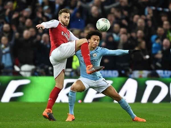 Clash at Wembley: Chambers vs Sane - Arsenal vs Manchester City Carabao Cup Final