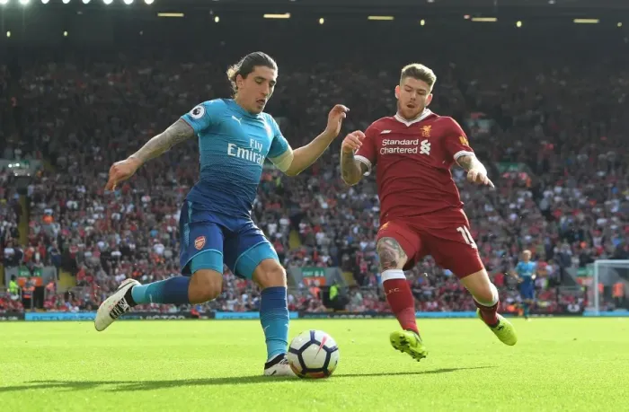 Framed Print : Clash of Wings: Bellerin vs. Moreno - Premier League Battle
