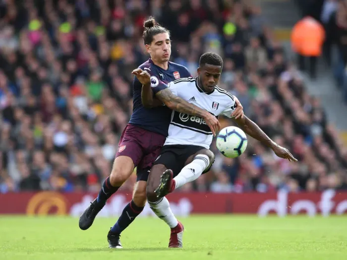 Framed Print : Clash of Wings: Bellerin vs. Sessegnon - A Premier League Showdown Framed Print : Clash of Wings: Bellerin vs. Sessegnon - A Premier League Showdown