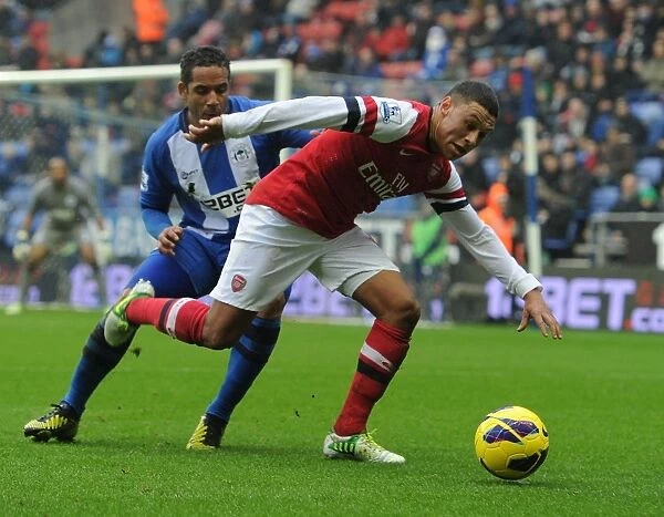 Clash of Wings: Oxlade-Chamberlain vs. Beausejour in Wigan Athletic vs. Arsenal