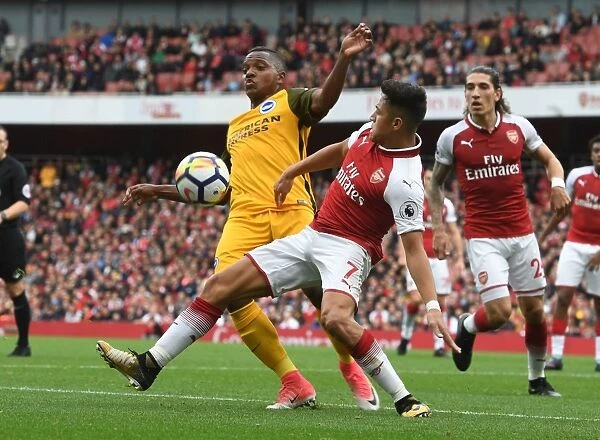 Clash of Wings: Sanchez vs Izquierdo in Arsenal vs Brighton Showdown