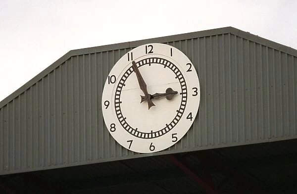 The Clock. Arsenal 3:0 Blackburn Rovers. FA Premiership