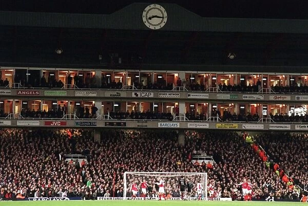 The Clock End. Arsenal 2:4 Manchester United. FA Barclays Premiership