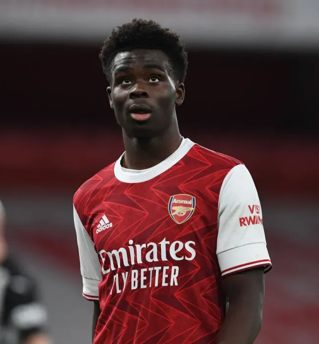Framed Print : Behind Closed Doors: Bukayo Saka in Action for Arsenal vs. Newcastle United (Premier League, January 2021) Framed Print : Behind Closed Doors: Bukayo Saka in Action for Arsenal vs. Newcastle United (Premier League, January 2021)