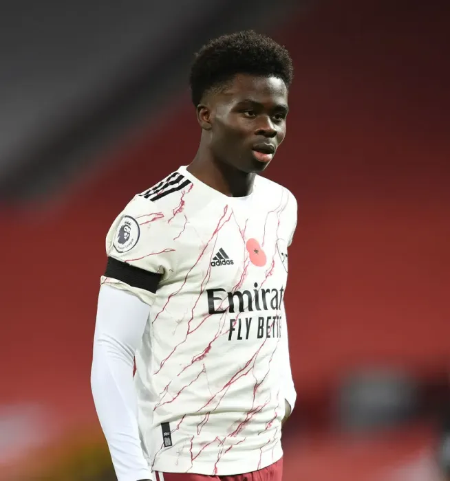 Framed Print : Behind Closed Doors: Bukayo Saka Shines for Arsenal against Manchester United (Premier League 2020-21) Framed Print : Behind Closed Doors: Bukayo Saka Shines for Arsenal against Manchester United (Premier League 2020-21)