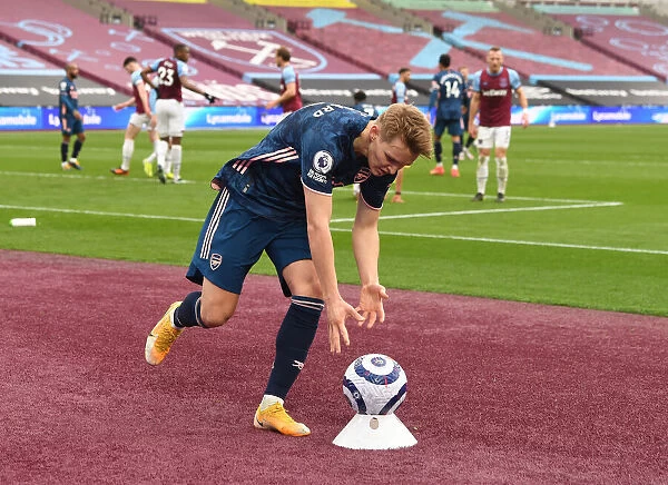 Behind Closed Doors: Martin Odegaard's Premier League Showdown with West Ham United (March 2021)
