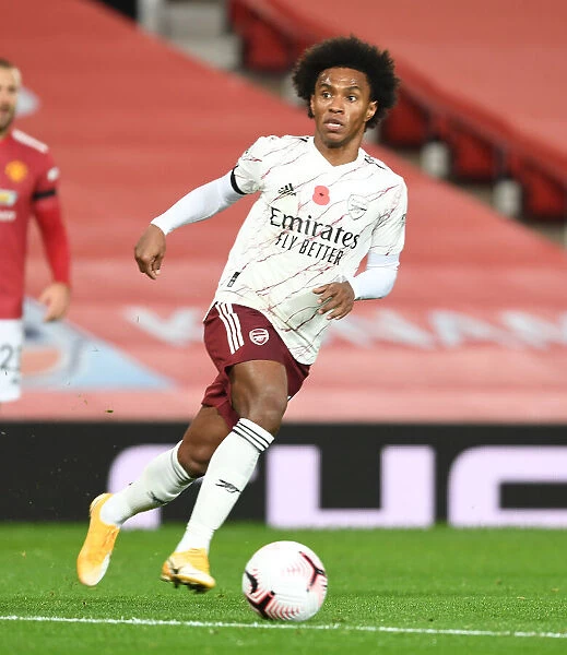 Behind Closed Doors: Willian at Empty Old Trafford - Manchester United vs Arsenal (2020-21)